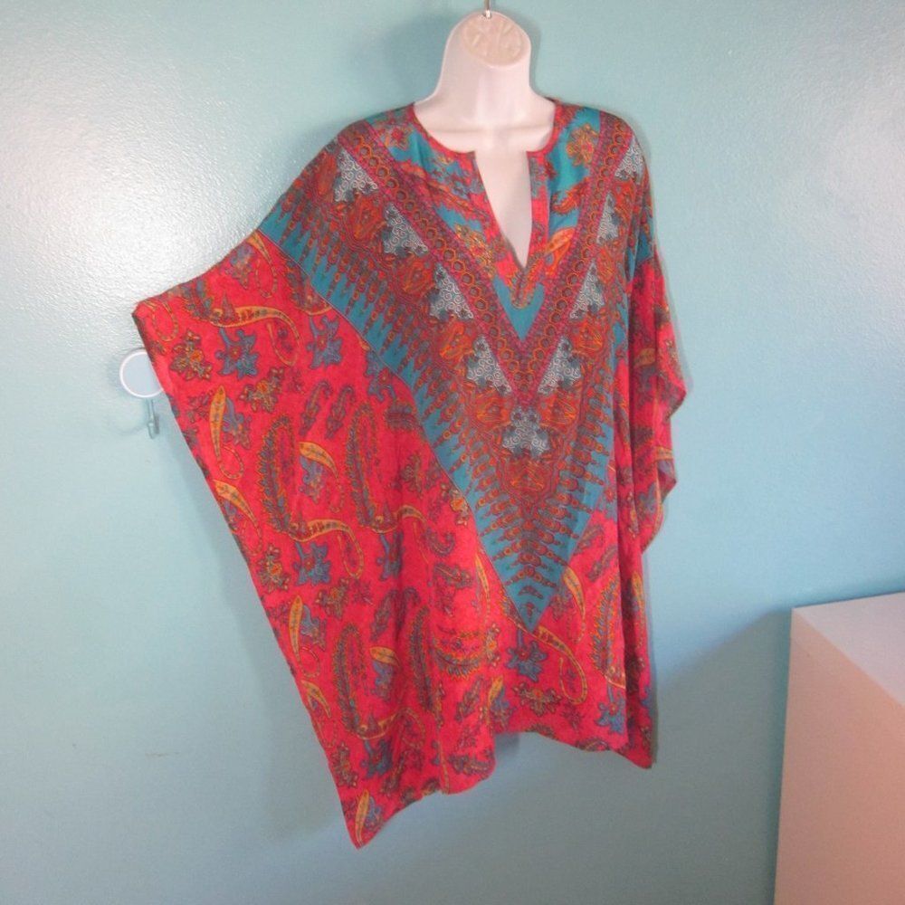 TOLANI Silk Kimono Size M - Picture 3 of 12